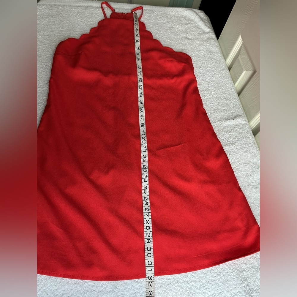 Lulu's Vibrant Red Mini Dress - Picture 11 of 14